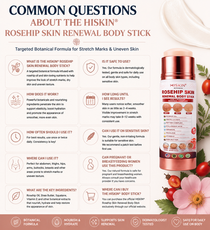 30𝐇𝐈𝐒𝐊𝐈𝐍® 7-Day Skin Transformation Body Stick Firming, Stretch Mark Smoothing & Skin Renewal Formula（副本）